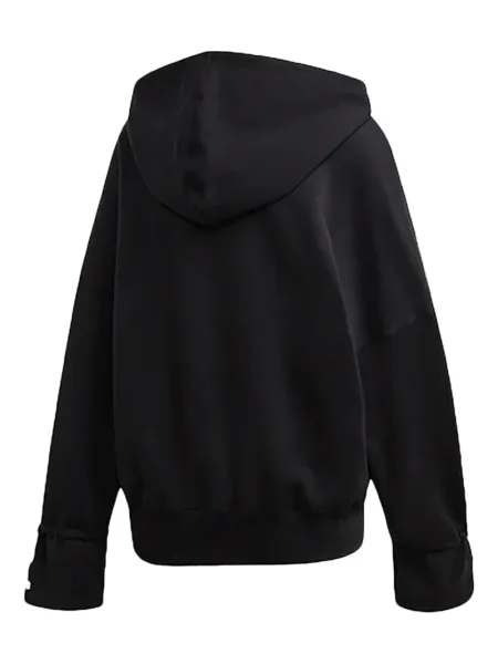 Pruhované krajkové pruhované tričko Adidas s vázáním šedé