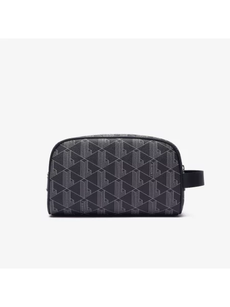 Lacoste Torba Podróżna Z Monogramem czarna