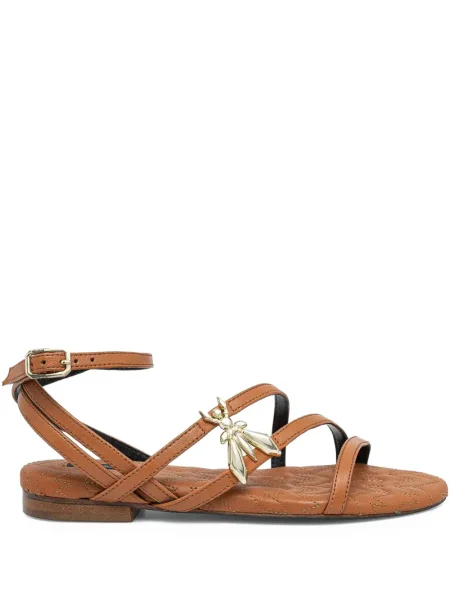 Sandale Patrizia Pepe fără toc maro