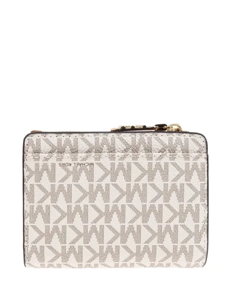 Portofel Michael Michael Kors cu imprimeu geometric roșu