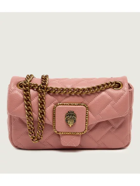 Kurt Geiger De piele geantă pe umăr Mini Pimlico roz