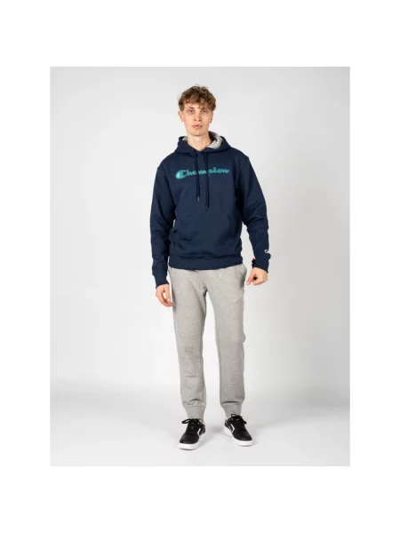 Bluza z kapturem Champion z kapturem niebieska