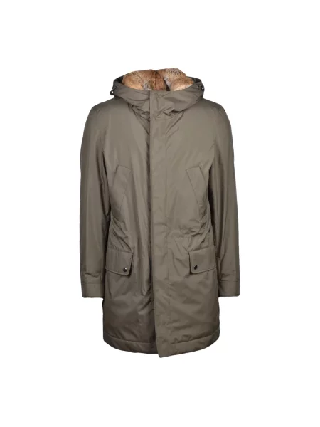 Parka Paul & Shark wodoszczelna zielona