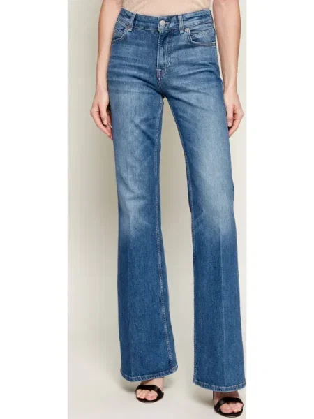 BOSS ORANGE Blugi C_SOFT | flare fit albastru