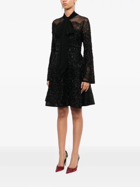 Rochie Elie Saab din tul negru