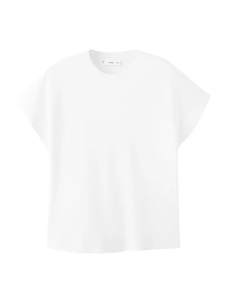 MANGO Tricou SEVILLA' alb