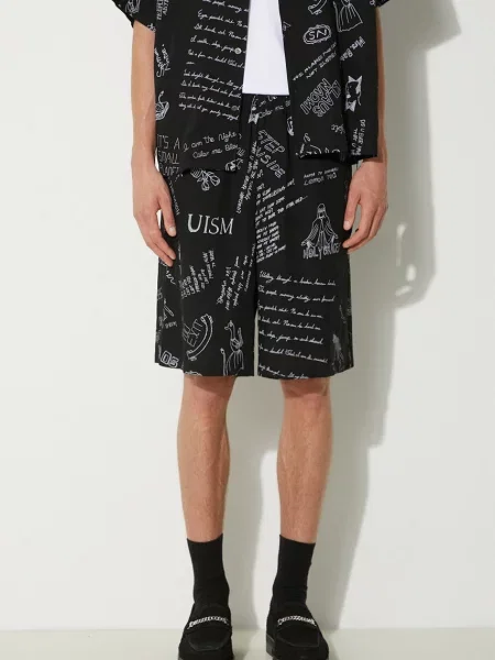 Undercover pantaloni scurti Pants barbati negru
