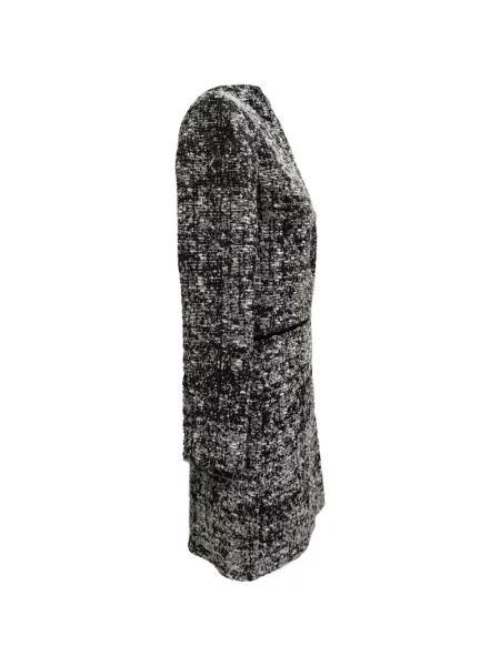 Lung rochie Proenza Schouler din tweed negru