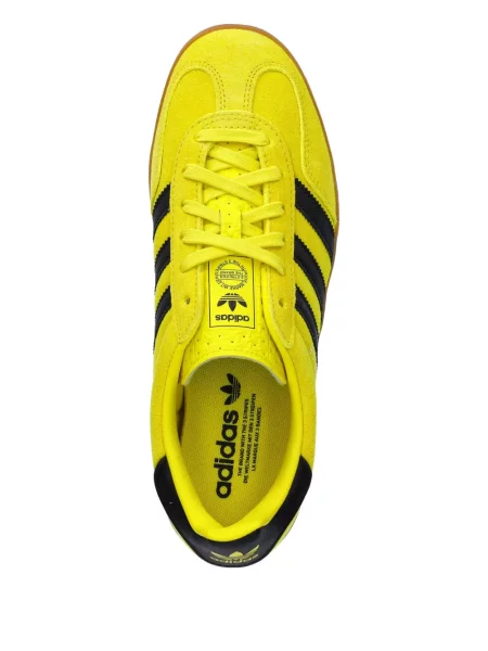 Ριγέ μισό φερμουάρ sneakers Adidas EQT σουέντ μαύρο