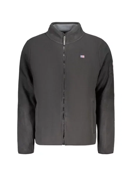 Pulover Norwegian Rain cu autograf negru