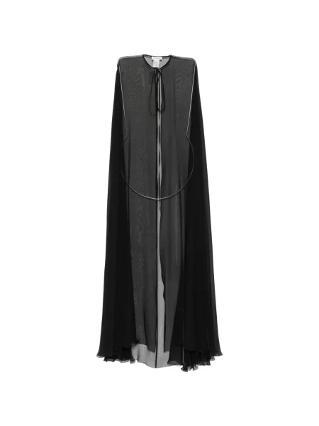 Geacă Zuhair Murad de mătase negru