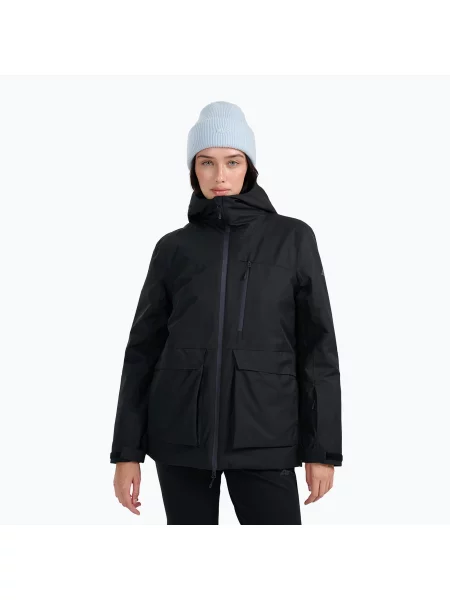 Geacă de schi pentru femei 4F deep black negru