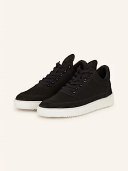Filling Pieces sneakersy nubukowe Low Top Ripple Nubuck czarny