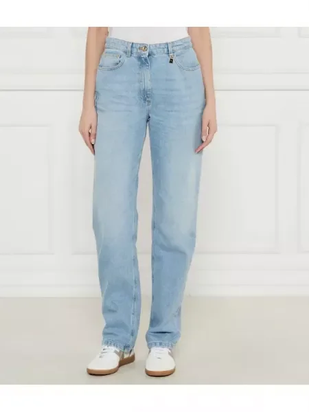Elisabetta Franchi Farmer | Straight fit | high waist kék