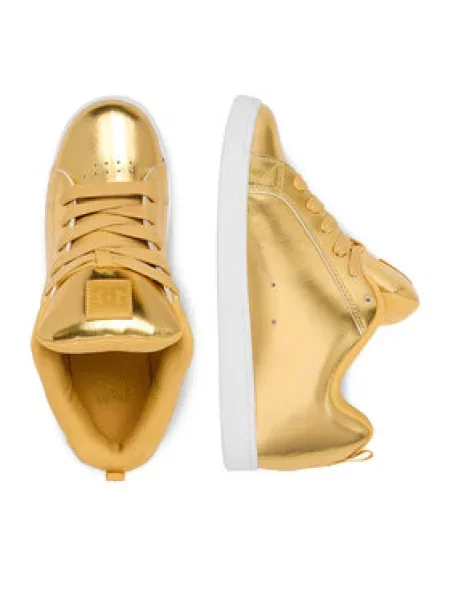 Sneakersy DC Shoes zlaté