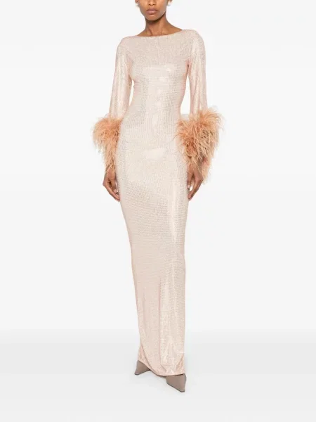 Rochie Miron cu pene