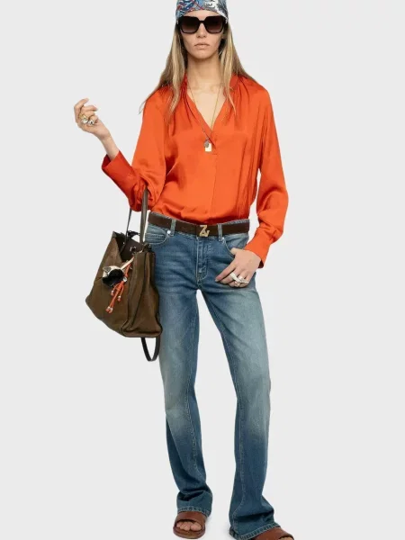 Блуза Zadig&voltaire помаранчева