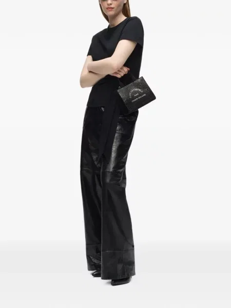Stras geantă shopper Karl Lagerfeld negru