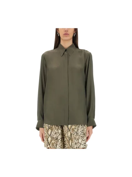Koszula Dries Van Noten zielona