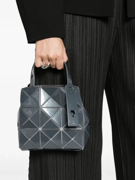 Shopper kabelka Bao Bao Issey Miyake sivá