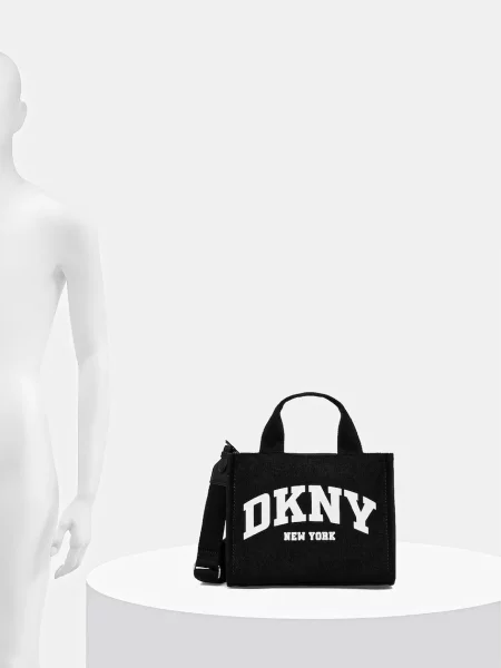 DKNY keresztpántos táska női fekete