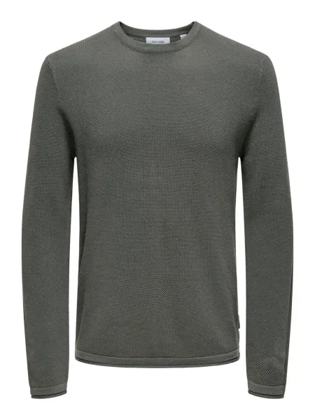 Only & Sons Pulover Felix' gri