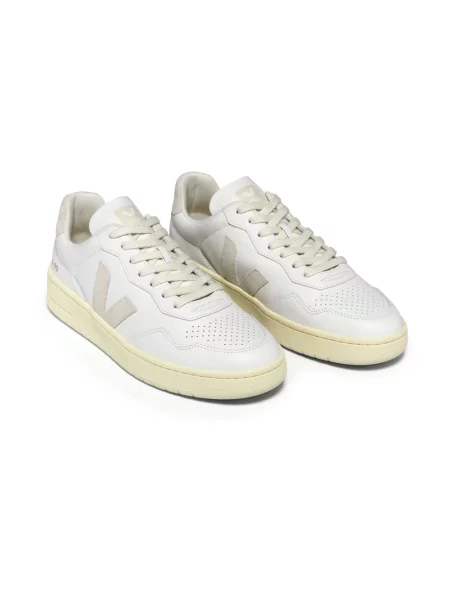 Sneakersy Veja skórzane białe