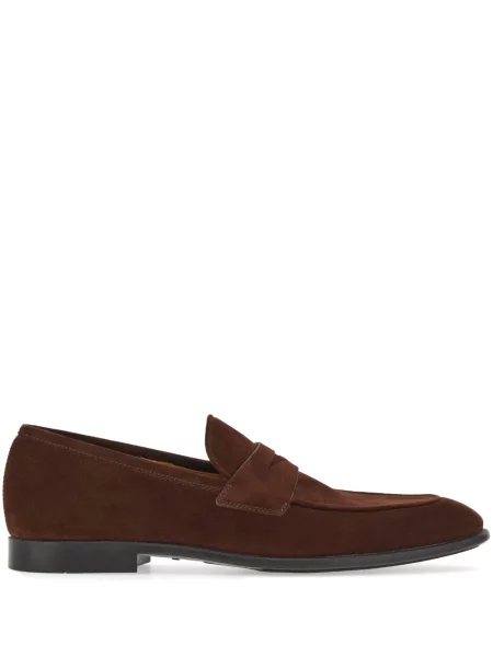 Pantofi loafer Ferragamo din piele maro