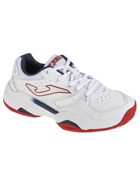 Buty do tenisa dziecięce Joma Master JR amortyzowane z oddychającą cholewką białe