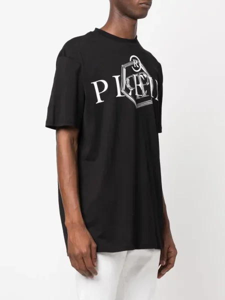Tričko Philipp Plein s potiskem černé
