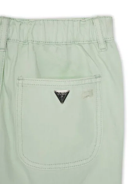 Šortky z materiálu Guess zelené