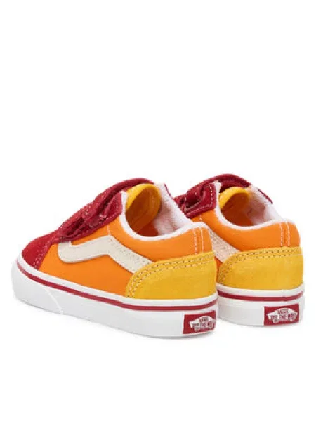 Tenis superge Vans Old Skool V Retro oranžna