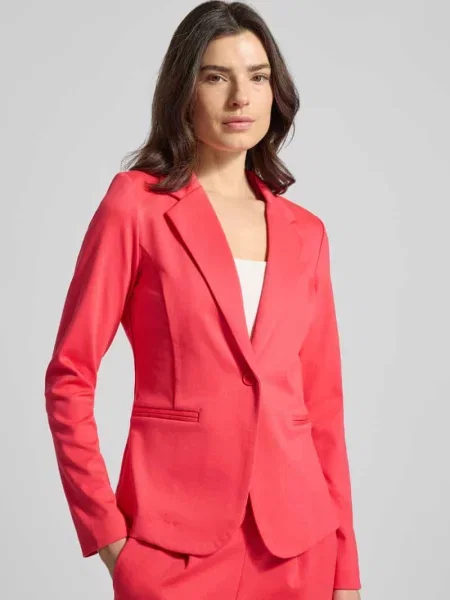 Żakiet o kroju regular fit z dodatkiem model ‘Kate’ Ichi różowa