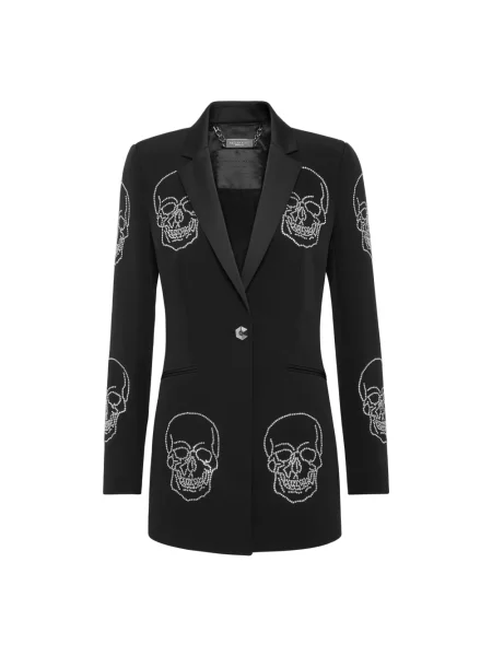Długa marynarka Philipp Plein czarna