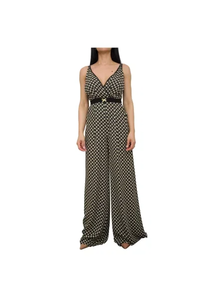 Kombinezon Elisabetta Franchi elegancki czarny