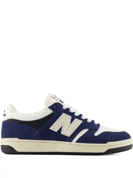 Sneakerși New Balance din piele de căprioară albastru