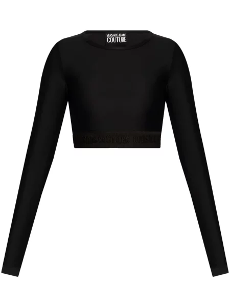 Cropp top Versace Jeans Couture negru