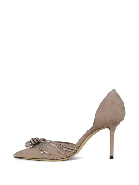 Pantofi cu toc Jimmy Choo cu funde