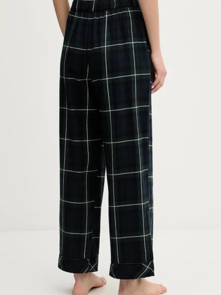 Pyžamové kalhoty Abercrombie & Fitch tmavomodrá