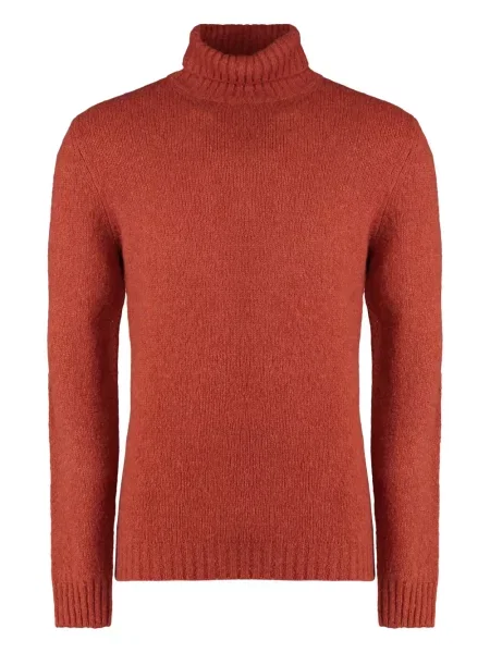 Golf golf Moorer prążkowany pomarańczowy