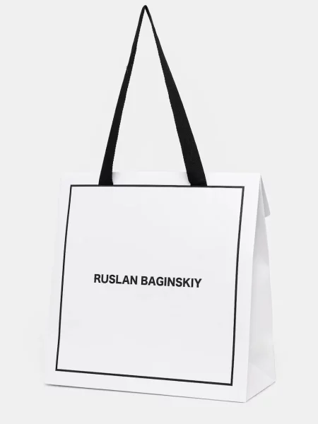 Шапка с козирки Ruslan Baginskiy кафяво