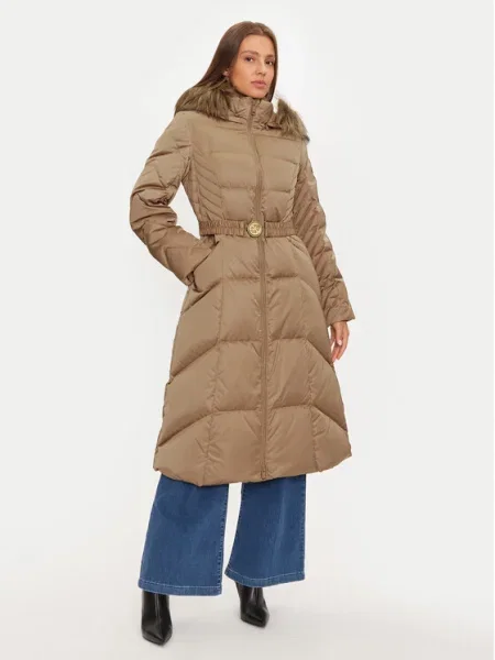 Guess Geacă din puf New Olga bej