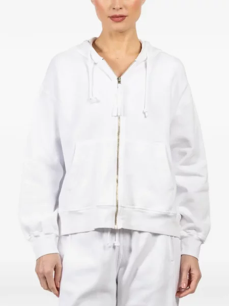 Hanorac cu glugă Xirena alb