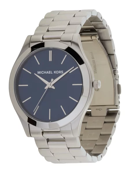 Michael Kors Ceas analogic SLIM RUNWAY bleumarin / argintiu