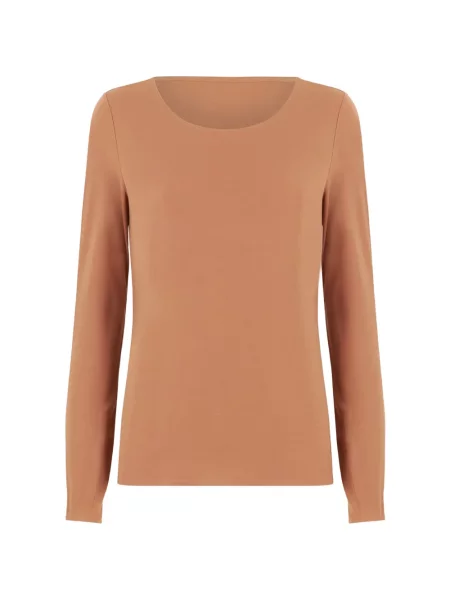 Lung tricou Wolford portocaliu