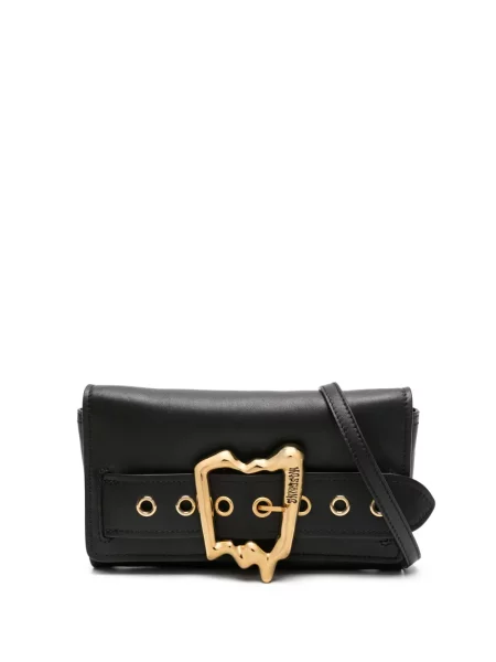 Geanta de piele Moschino din piele negru