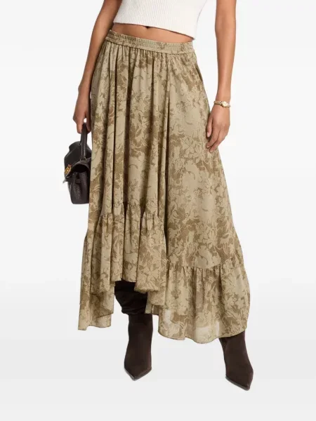 Fustă Michael Kors cu model floral cu imagine