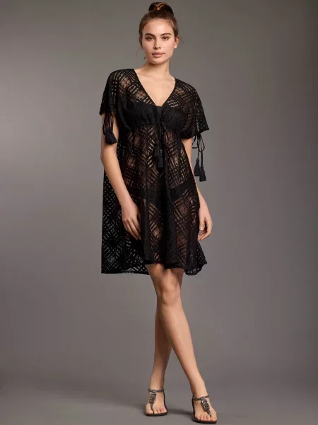 Пляжная туника біла