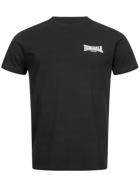 T-shirt o wąskim kroju Lonsdale Elmdon czarna