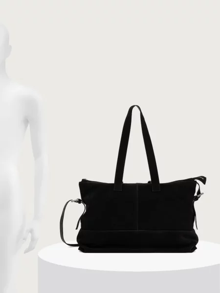 Кожаная сумка Allsaints